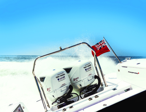 Cox 300HP V8 Diesel Outboard