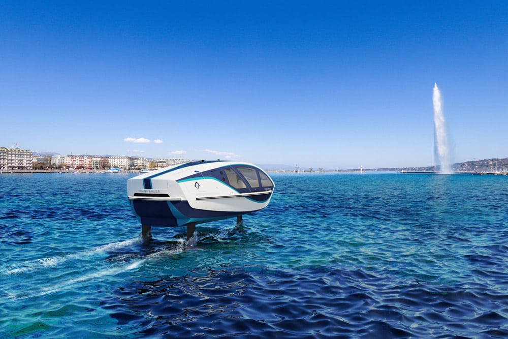 Hydrogen-Powered Flying Boat