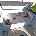 Stingher system access under seat
