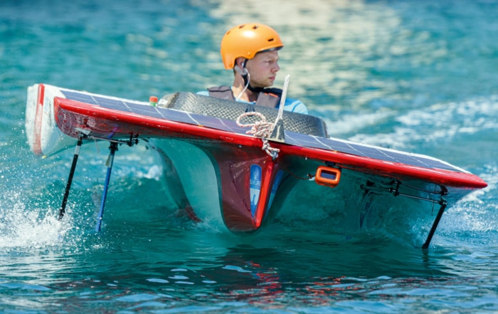 The team behind the Dutch solar powered Sunflare won the Solar Class for a second year running.