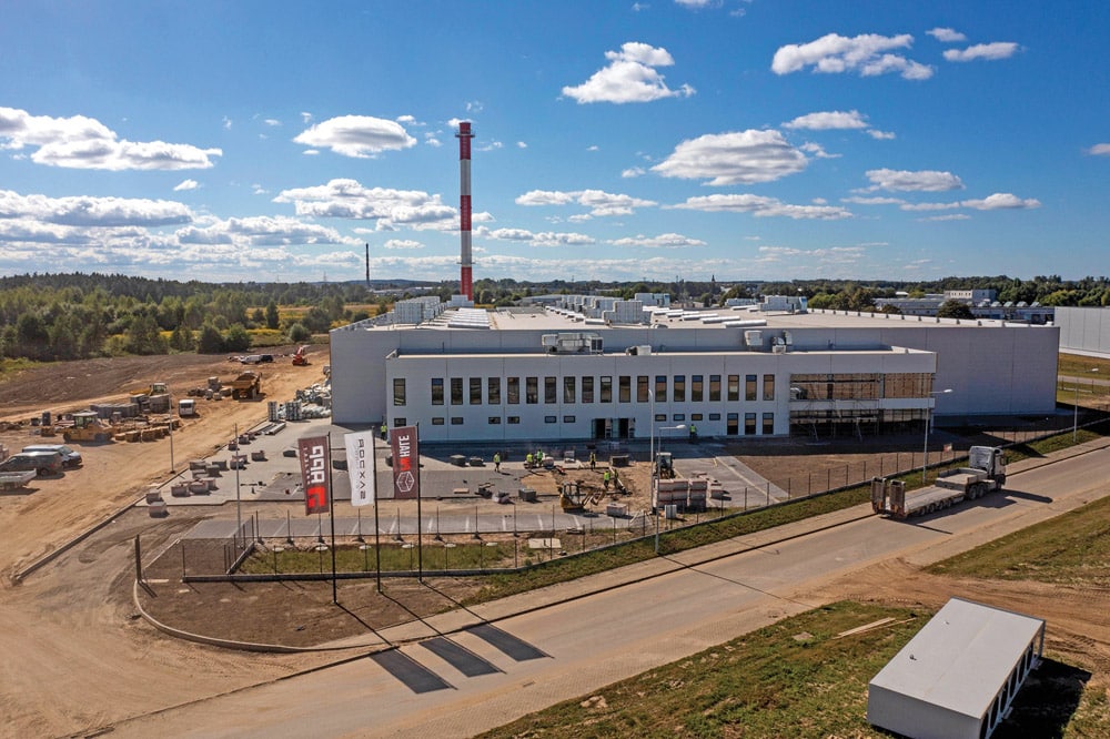 The Saxdor plant at Elk, Poland.