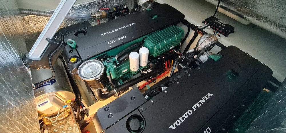Twin Volvo installation