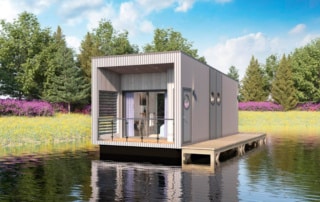 Floating Rooms Open at Penarth Marina