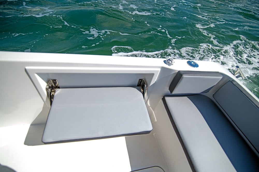 Extra fold-out seating