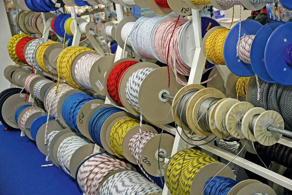 At your local chandlers you are met with an array of colours, choices and sizes.