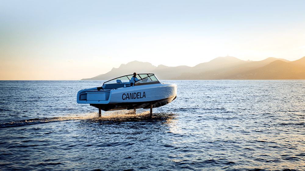 Lightweight foiling boats are likely to be the only ones capable of achieving an all-electric range that’s remotely close to that of conventional petrol & diesel planing boats; Candela is claiming 57nm at 20 knots for its C8 model