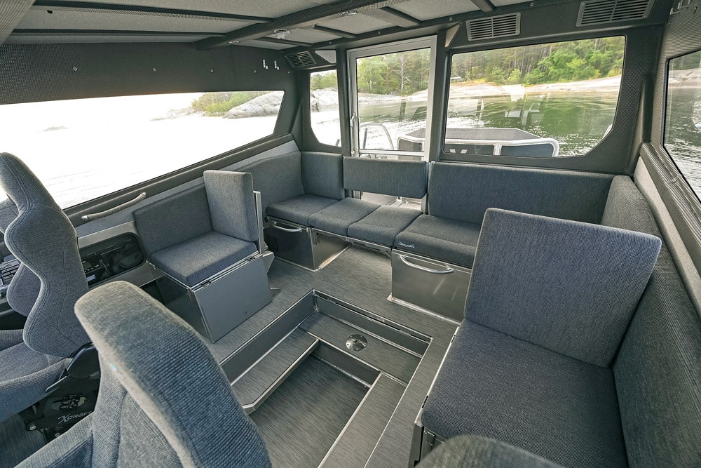 Cabin space is very spacious.