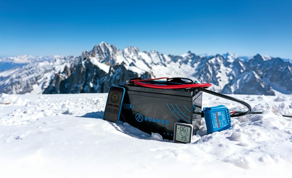 The 100XTREME, fitted with carry strap and weighing 11kg, is realistically portable.