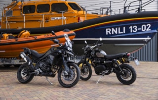 Daniel Craig Triumph bikes