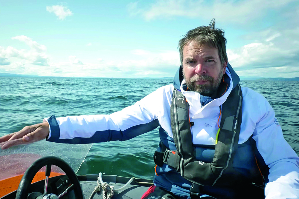 Harry Dwyer at the helm of Goodwin