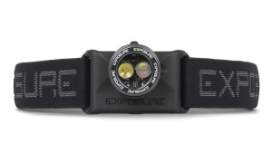 Closeup of Exposure Marine's new head torch