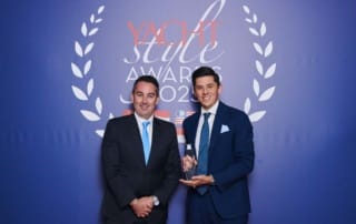 Saxdor win at the Yacht Style Awards. Saxdor award winners