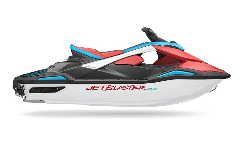 side view of Yamaha JetBlaster DLX jet ski