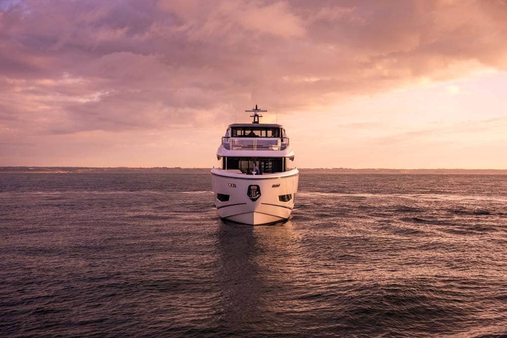 Sunseeker Ocean 156 will be part of Sunseeker London Group’s display of 10 motor yachts