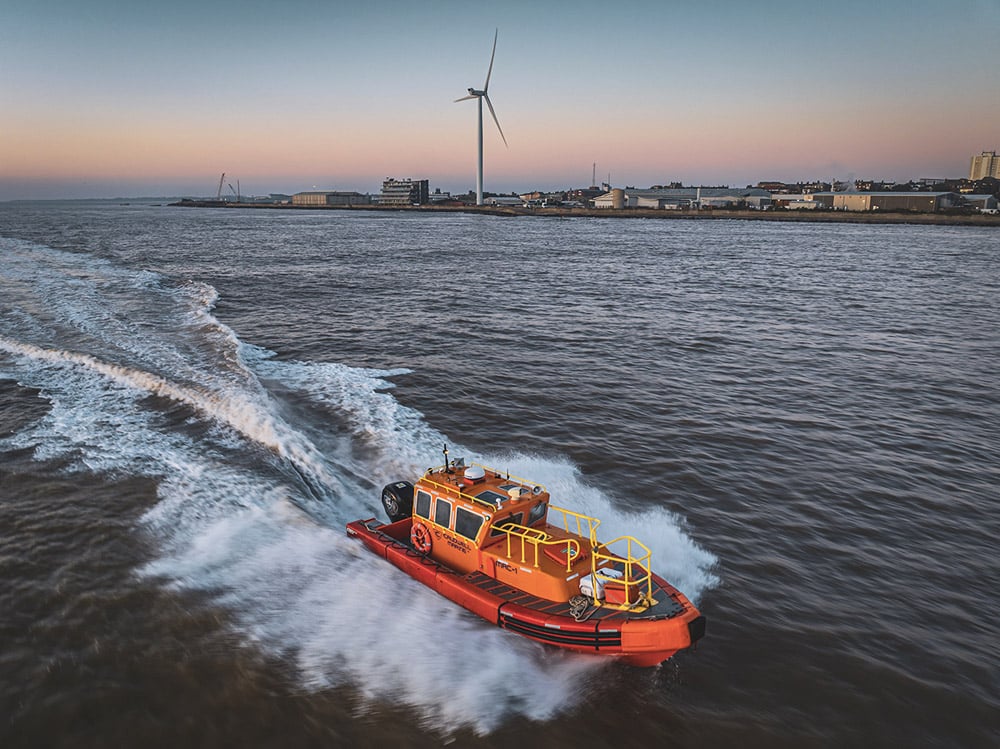 Caudwell V6 - This engine has had 19,000 hours of all-weather sea trials.