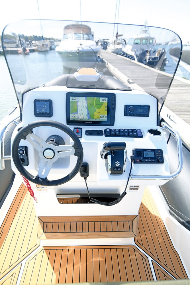 Joker Clubman 22 - Effective helm ergonomics