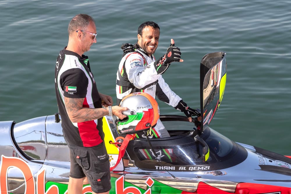 Team Abu Dhabi’s Thani Al Qemzi - a frustrating Grand Prix after a strong start to the day