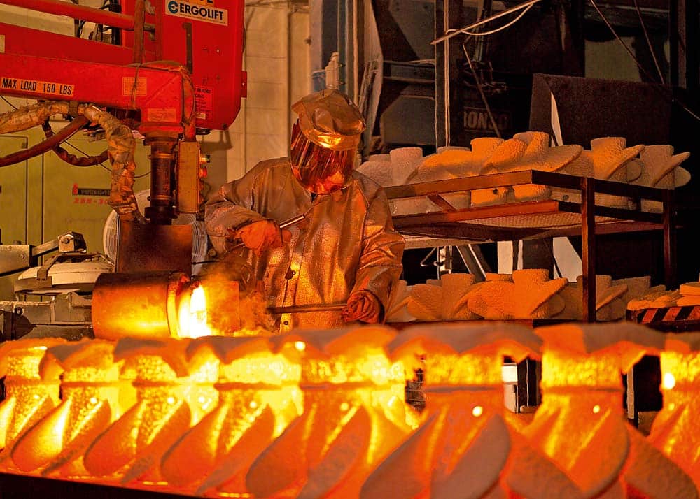 At Mercury Marine’s global headquarters in Fond du Lac, Wisconsin, you will find the stainless steel investment casting and propeller finishing facility. 