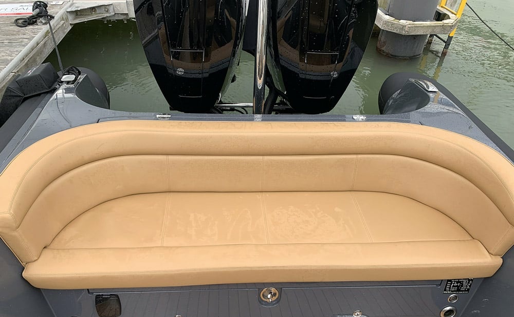 This is one of the rear seat options.
