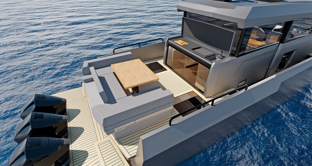 All galley facilities are external.