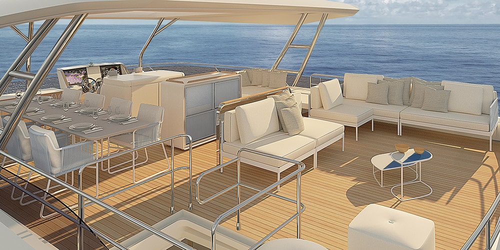 Prestige M8 Deck space