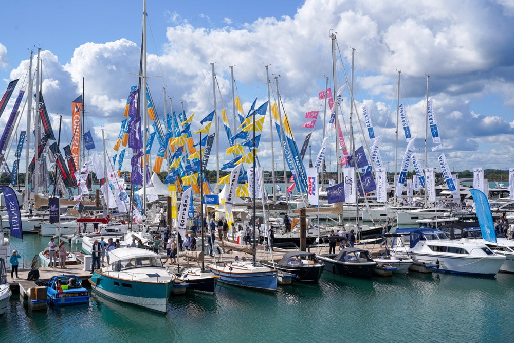 Southampton Boat Show - Sail boats