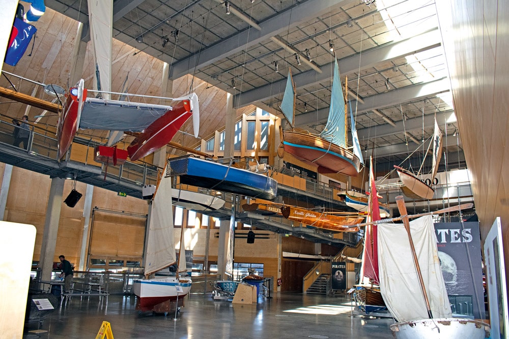 15 floors of exhibitions in the Maritime Museum.