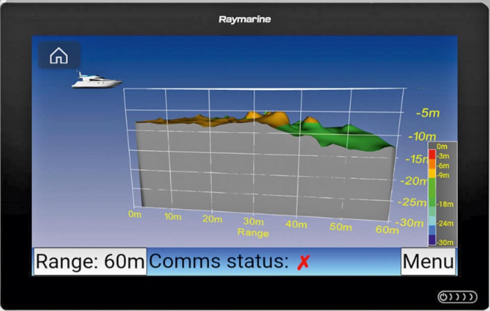 It can provide detailed seabed imaging further than any other system. Daniamant 3D Gen4 EchoPilot