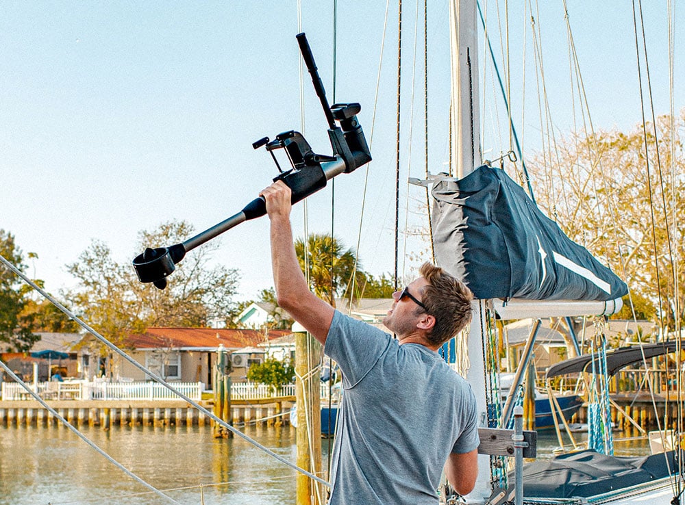 ThrustMe Kicker electric outboard