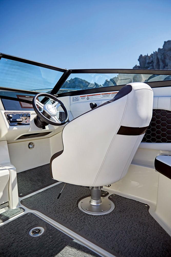 Good sized swivel captains chair.