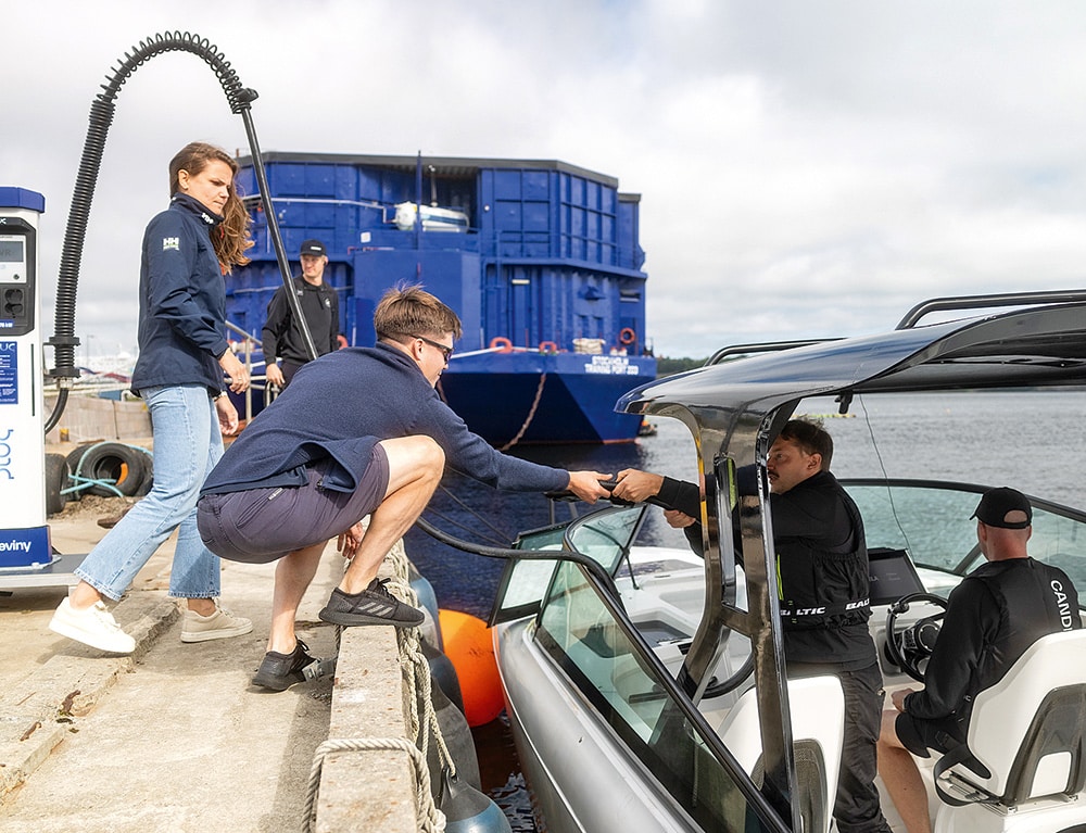 Full Charge Ahead - Marine electric charging