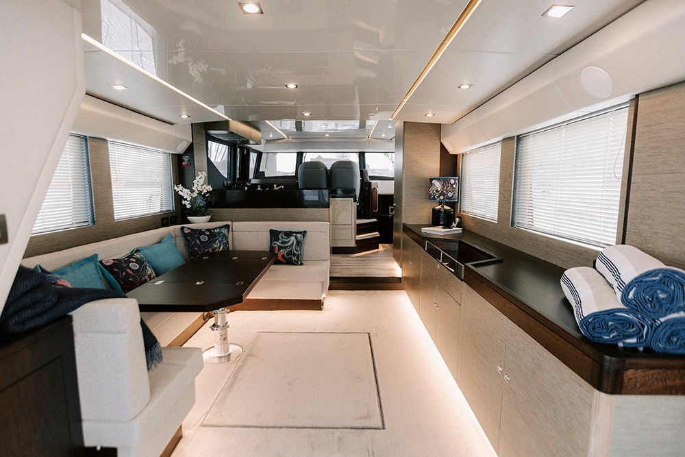 Cockwells’ Hardy 50DS explorer interior