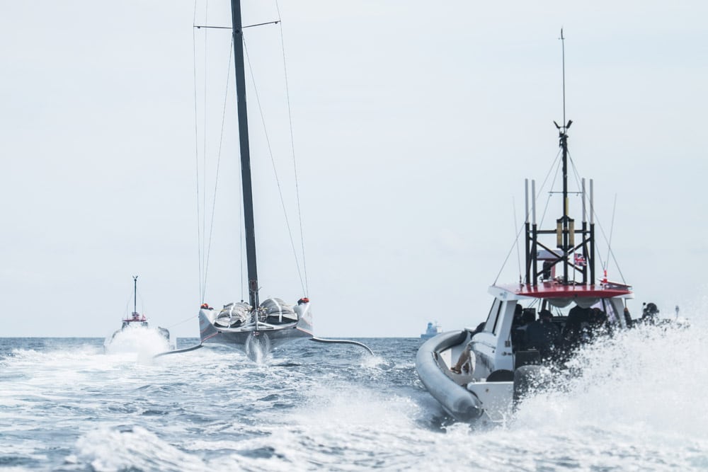 INEOS - Suzuki Marine chase boat - Americas Cup