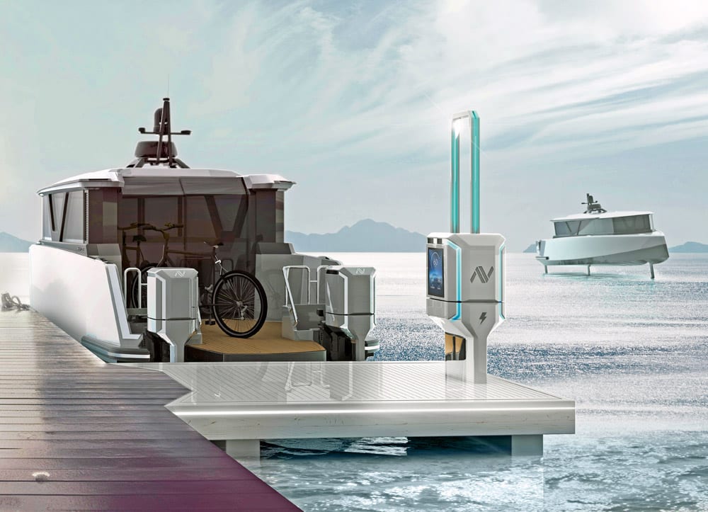 Fast DC charging makes the Navier N30 very versatile.