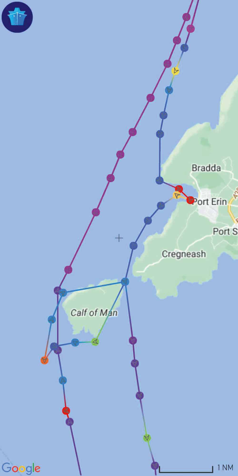 Circumnavigating the Calf of Man was a must.