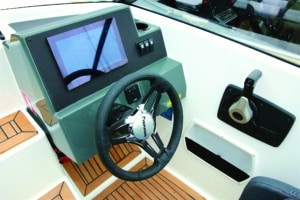 Yamarin cockpit