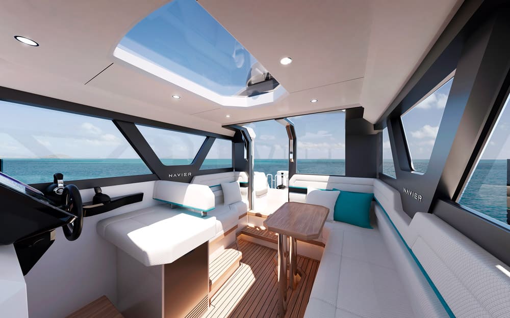 Styling is typically minimalistic on the Navier N30