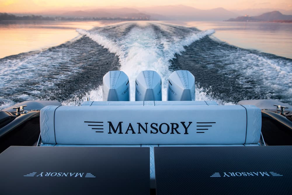 Sacs Tecnorib Mansory Pirelli 42 Special EditionMansory styling dominates the boat