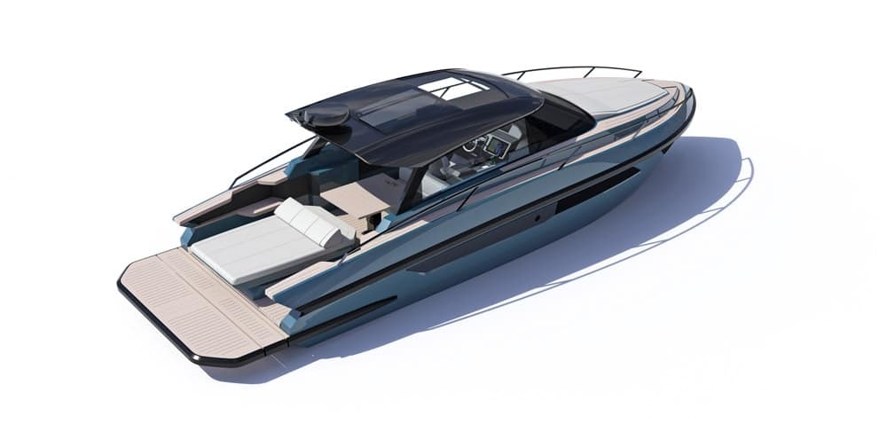 Focus 3x - The super-long side windows really open up the boat.