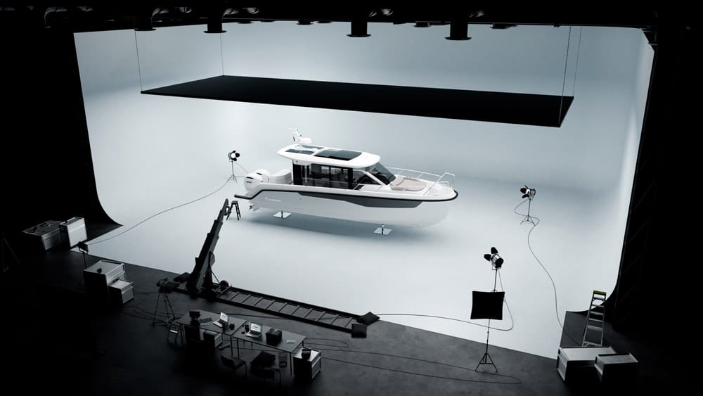 Yamarin. At 10 meters (33 ft) in length and powered by twin Yamaha outboard engines, the new Yamarin flagship represents a monumental leap in Yamarin’s legacy of craftsmanship.