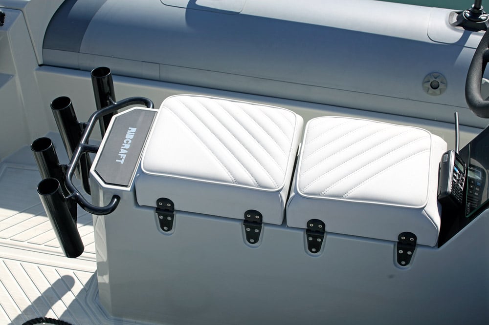 Ribcraft Leisure 350 - Thick seat cushions