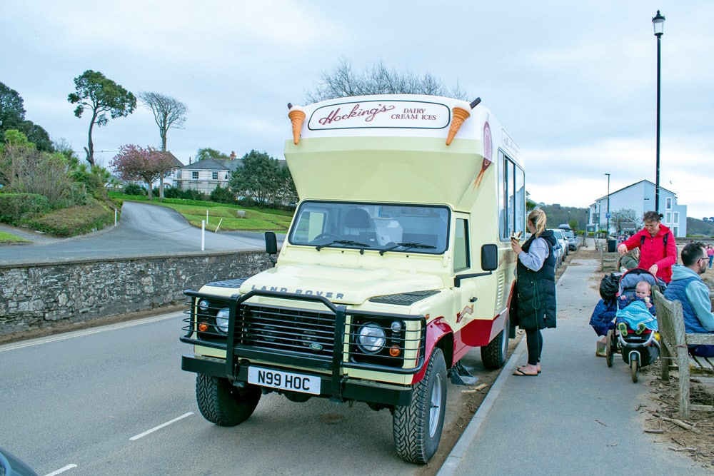 A day on the beach isn`t complete without an Appledore Hocking Ice Cream