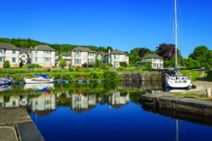 Ardrishaig entrance to Crinan chanel