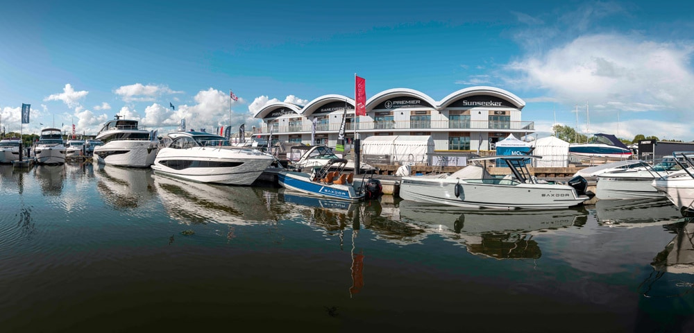 Premier Marinas - Swanwick during the annual British Motoryacht Show