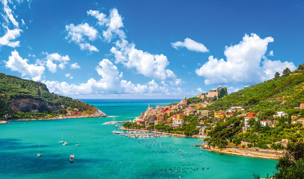 Beautiful fishing town of Portovenere near the Cinque Terre. © iStock/Blue Jay Photo.La Spezia