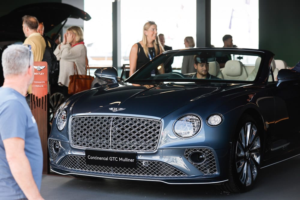 Southampton International Boat show. bentley