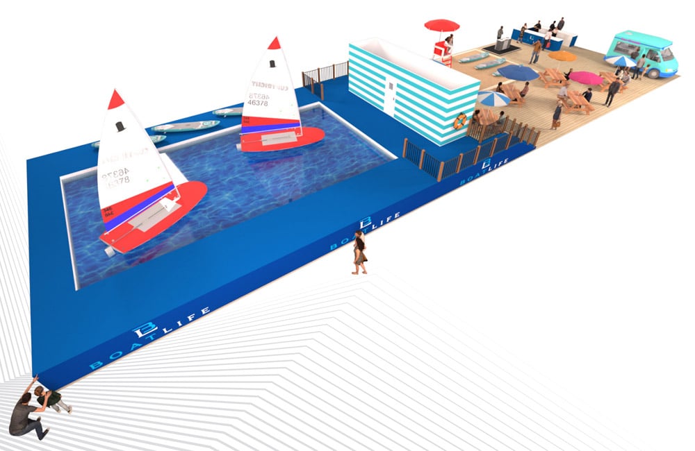 BoatLife 25 Beach & Pool Feature