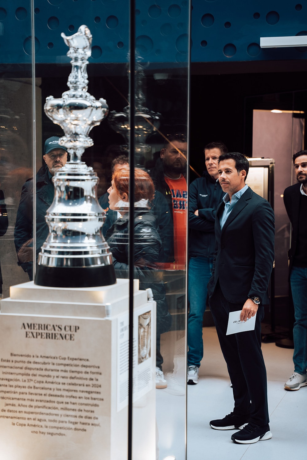 The E23 model has been named Official Electric Boat of the 37th edition of the Louis Vuitton America's Cup.