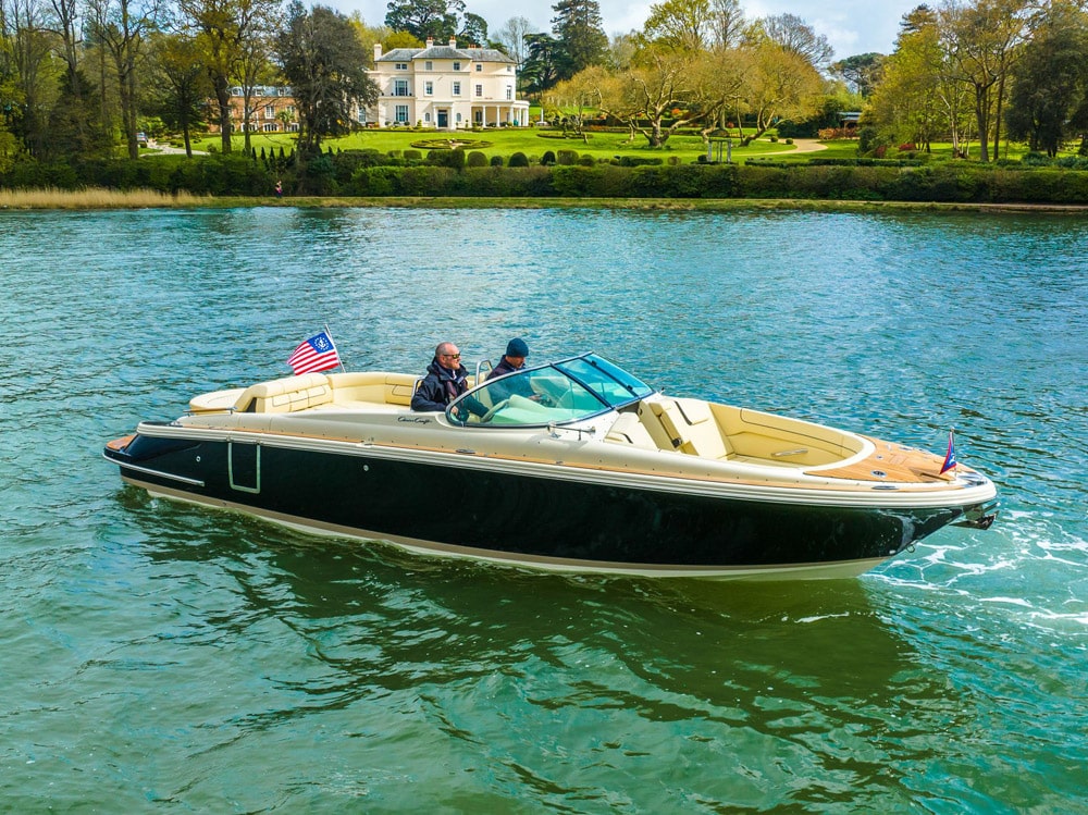 Chris Craft Launch 28GT at the British Motor Yacht Show from Argo Yachting