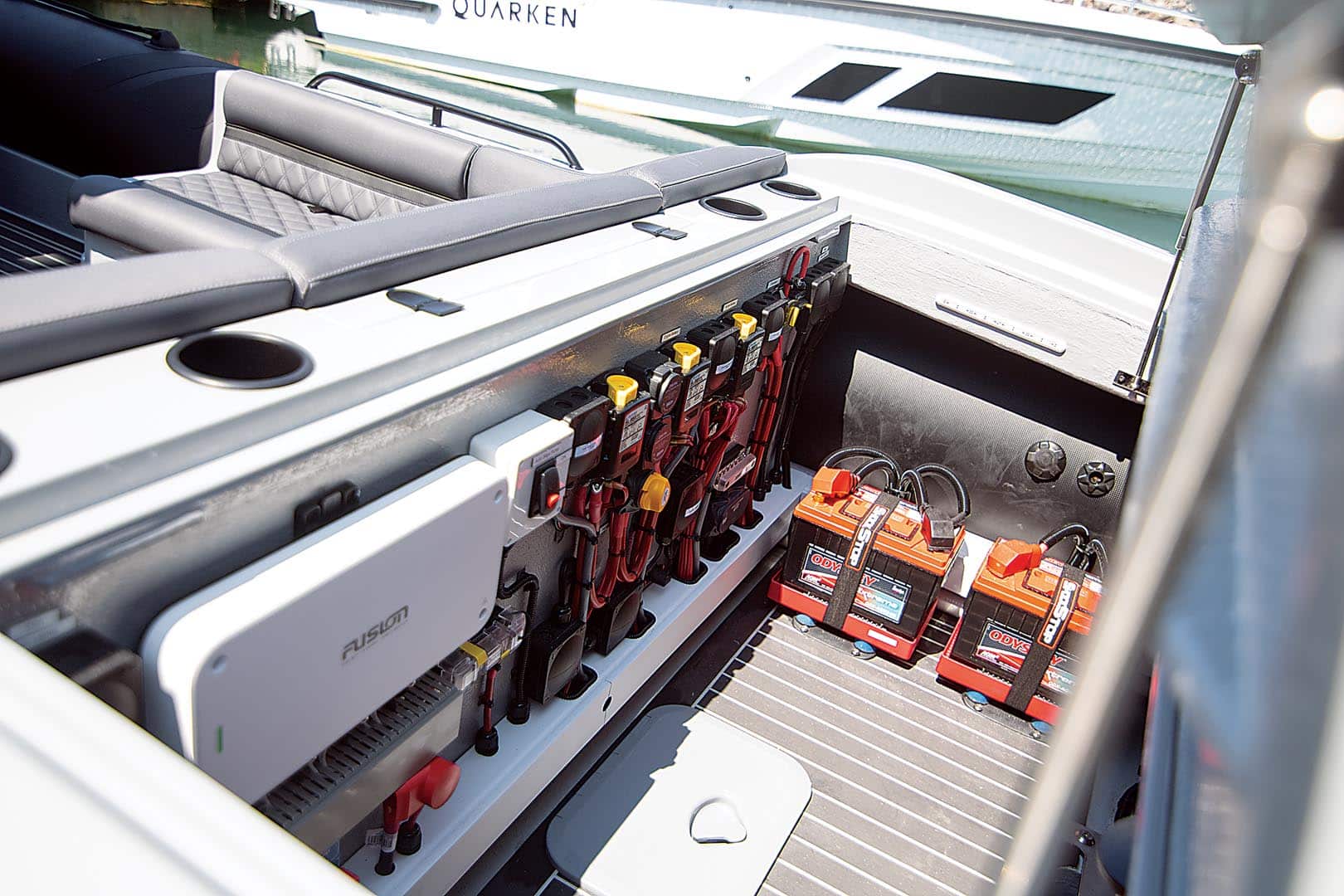 Great storage, but the batteries and system components need a cover